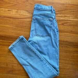 Everlane Women's High Rise Jeans - Light Blue